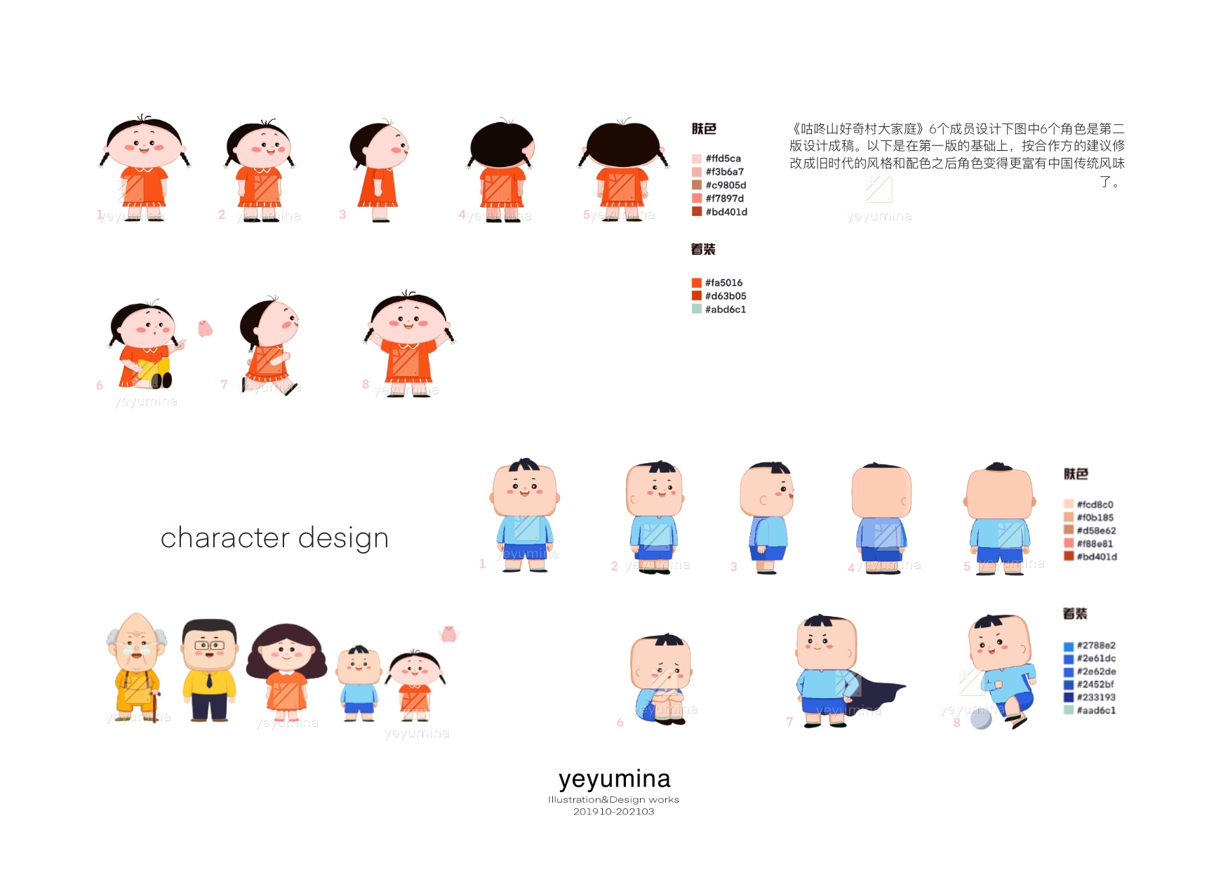人物IP模型插画(图1)